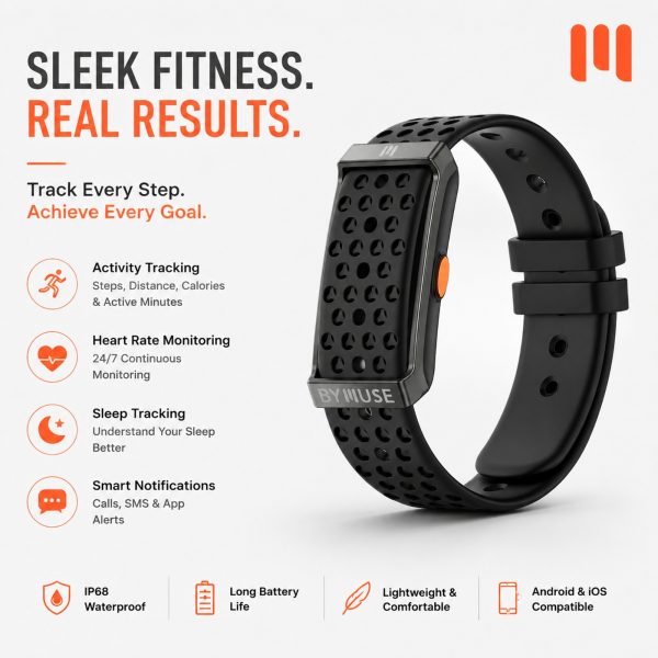 BYMUSE Active Wellness Band