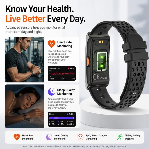 BYMUSE Active Wellness Band